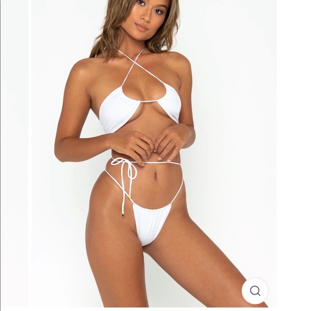 XENA BIANCO- HALTER BIKINI TOP from SOMMER SWIM